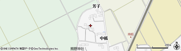 宮城県栗原市志波姫北郷花崎周辺の地図