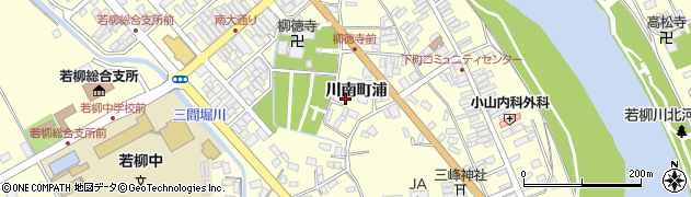 宮城県栗原市若柳（川南町浦）周辺の地図
