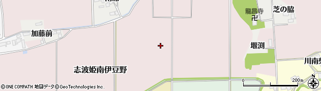 宮城県栗原市志波姫南伊豆野周辺の地図