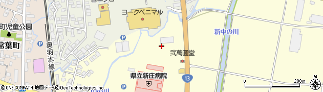 山形県新庄市金沢704周辺の地図