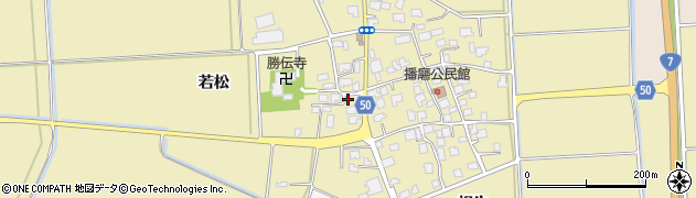 山形県鶴岡市播磨14周辺の地図
