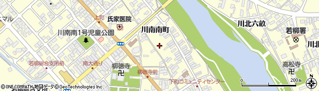 宮城県栗原市若柳（川南南町）周辺の地図