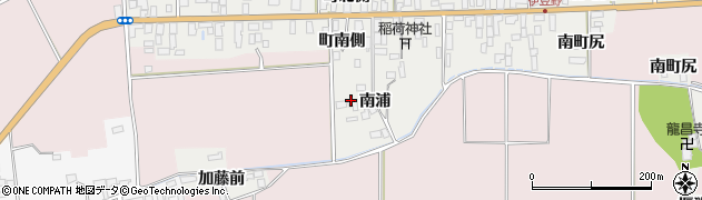 宮城県栗原市志波姫伊豆野南浦周辺の地図