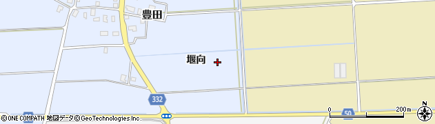 山形県鶴岡市豊田（東前）周辺の地図