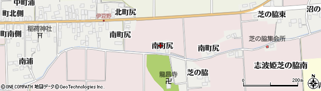 宮城県栗原市志波姫伊豆野南町尻周辺の地図