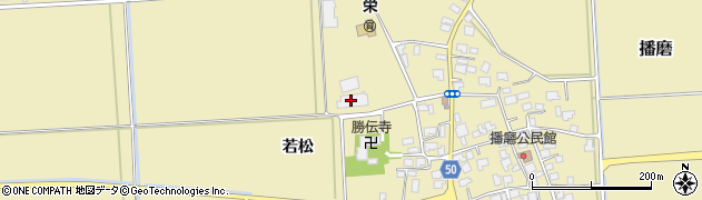 山形県鶴岡市播磨51周辺の地図