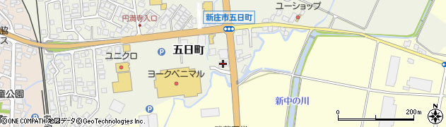 うさちゃんクリーニング　新庄工場店周辺の地図