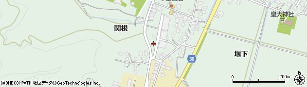 善宝寺郵便局周辺の地図