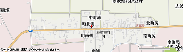 宮城県栗原市志波姫伊豆野町北側15周辺の地図