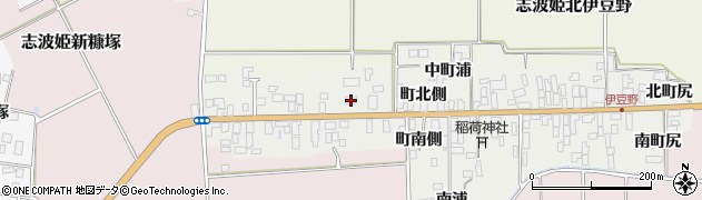 宮城県栗原市志波姫伊豆野町北側10周辺の地図