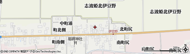 宮城県栗原市志波姫伊豆野町北側25周辺の地図