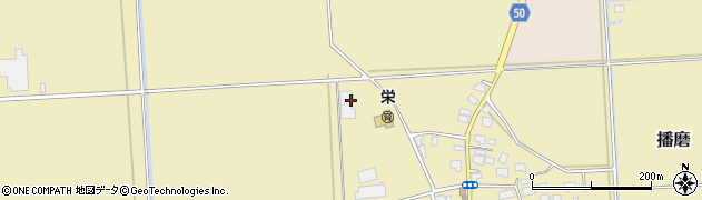 鶴岡市　栄コミュニティ防災センター周辺の地図
