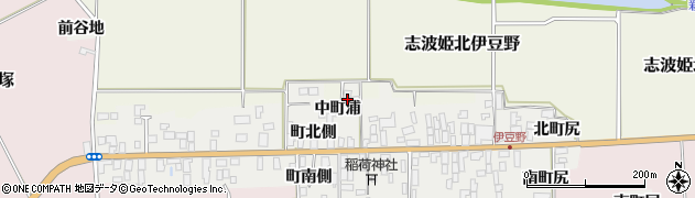 宮城県栗原市志波姫伊豆野中町浦19周辺の地図