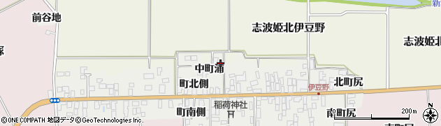 宮城県栗原市志波姫伊豆野中町浦28周辺の地図
