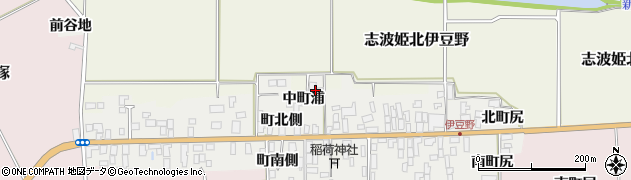 宮城県栗原市志波姫伊豆野中町浦周辺の地図