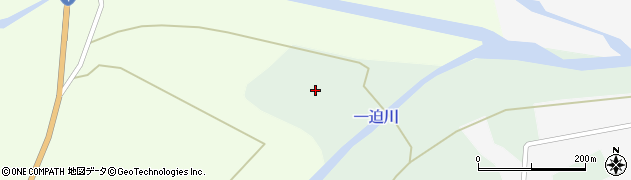 宮城県栗原市志波姫刈敷（上袋）周辺の地図