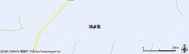 岩手県一関市花泉町永井（鴻ノ巣）周辺の地図