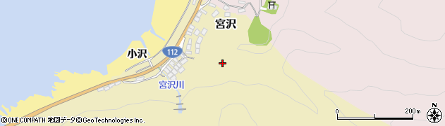 山形県鶴岡市宮沢小山腰周辺の地図