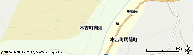 宮城県気仙沼市本吉町向畑周辺の地図