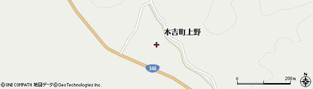 宮城県気仙沼市本吉町上野周辺の地図