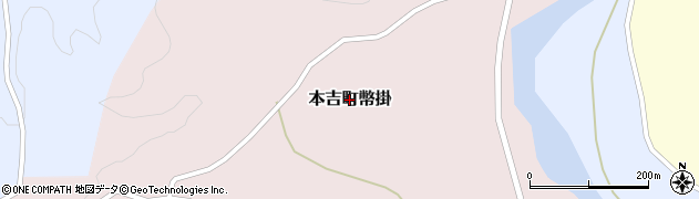 宮城県気仙沼市本吉町幣掛周辺の地図