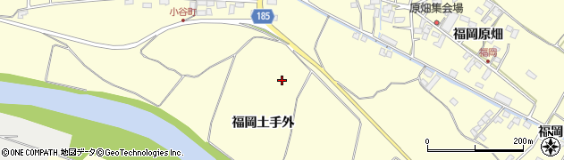 宮城県栗原市若柳（福岡土手外）周辺の地図