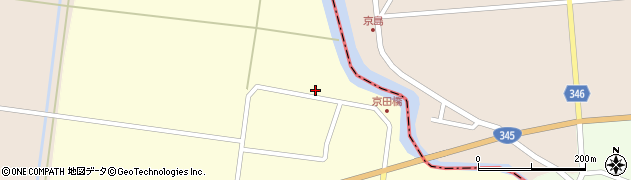 山形県鶴岡市三和（下京田）周辺の地図