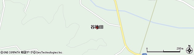 宮城県栗原市栗駒片子沢（谷地田）周辺の地図