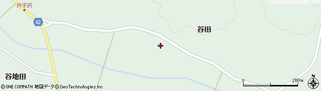 宮城県栗原市栗駒片子沢周辺の地図