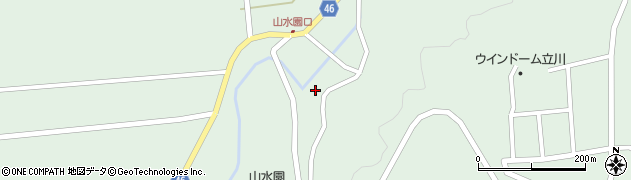 山形県東田川郡庄内町狩川玉坂周辺の地図