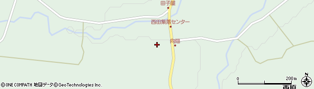 宮城県栗原市栗駒片子沢向畑周辺の地図