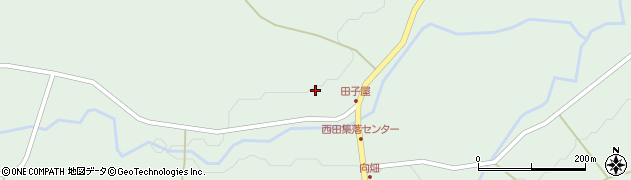 宮城県栗原市栗駒片子沢西田30周辺の地図