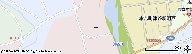 宮城県気仙沼市本吉町津谷桜子96周辺の地図