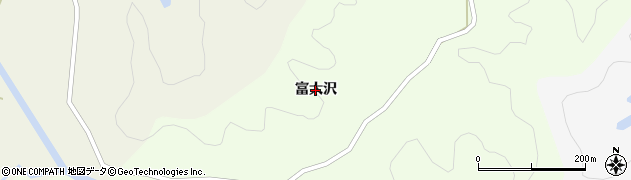 宮城県栗原市築館（富大沢）周辺の地図
