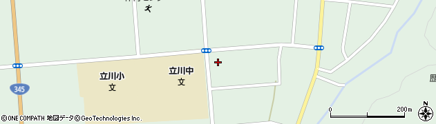 山形県庄内町（東田川郡）狩川（古楯）周辺の地図