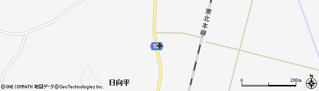 岩手県一関市花泉町油島西小田33周辺の地図