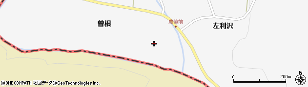 岩手県一関市藤沢町大籠曽根10周辺の地図