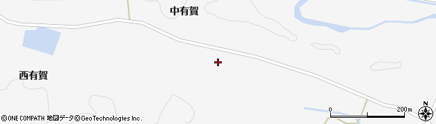 宮城県栗原市栗駒桜田（有賀沢）周辺の地図