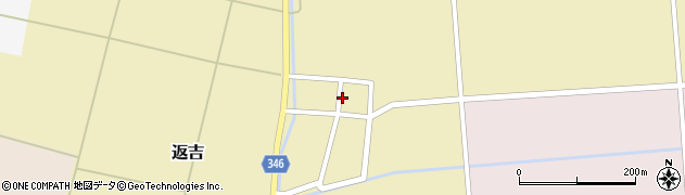 山形県庄内町（東田川郡）返吉（大上）周辺の地図