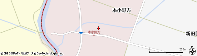 山形県東田川郡庄内町本小野方東割35周辺の地図