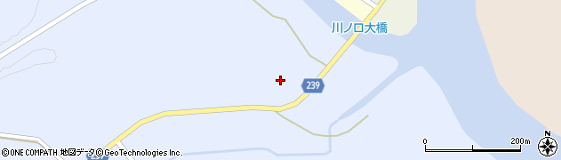 岩手県一関市花泉町永井（川ノ口）周辺の地図