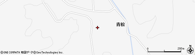 岩手県一関市藤沢町大籠（権ノ森）周辺の地図