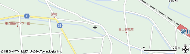 山形県東田川郡庄内町狩川西田8周辺の地図