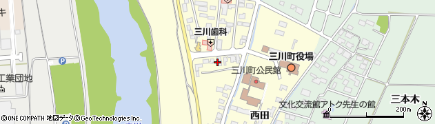 庄内環境衛生事業株式会社　三川営業所周辺の地図
