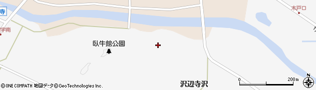 宮城県栗原市金成沢辺館下23周辺の地図