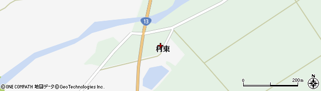 山形県新庄市泉田（村東）周辺の地図