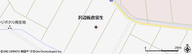 宮城県栗原市金成（沢辺板倉蛍生）周辺の地図