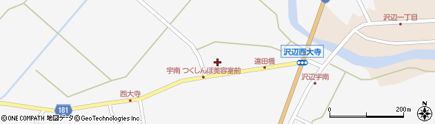 宮城県栗原市金成沢辺宇南33周辺の地図