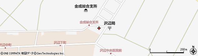 宮城県栗原市金成（沢辺往還下）周辺の地図
