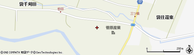 宮城県栗原市鶯沢（袋島巡前）周辺の地図